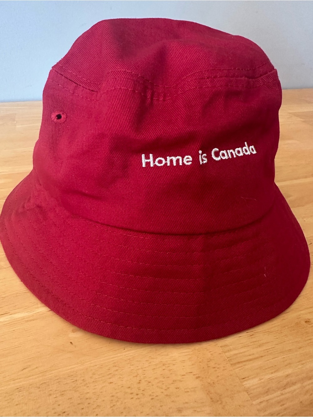 P/C Peace Collective Home is Canada Red Bucket Hat